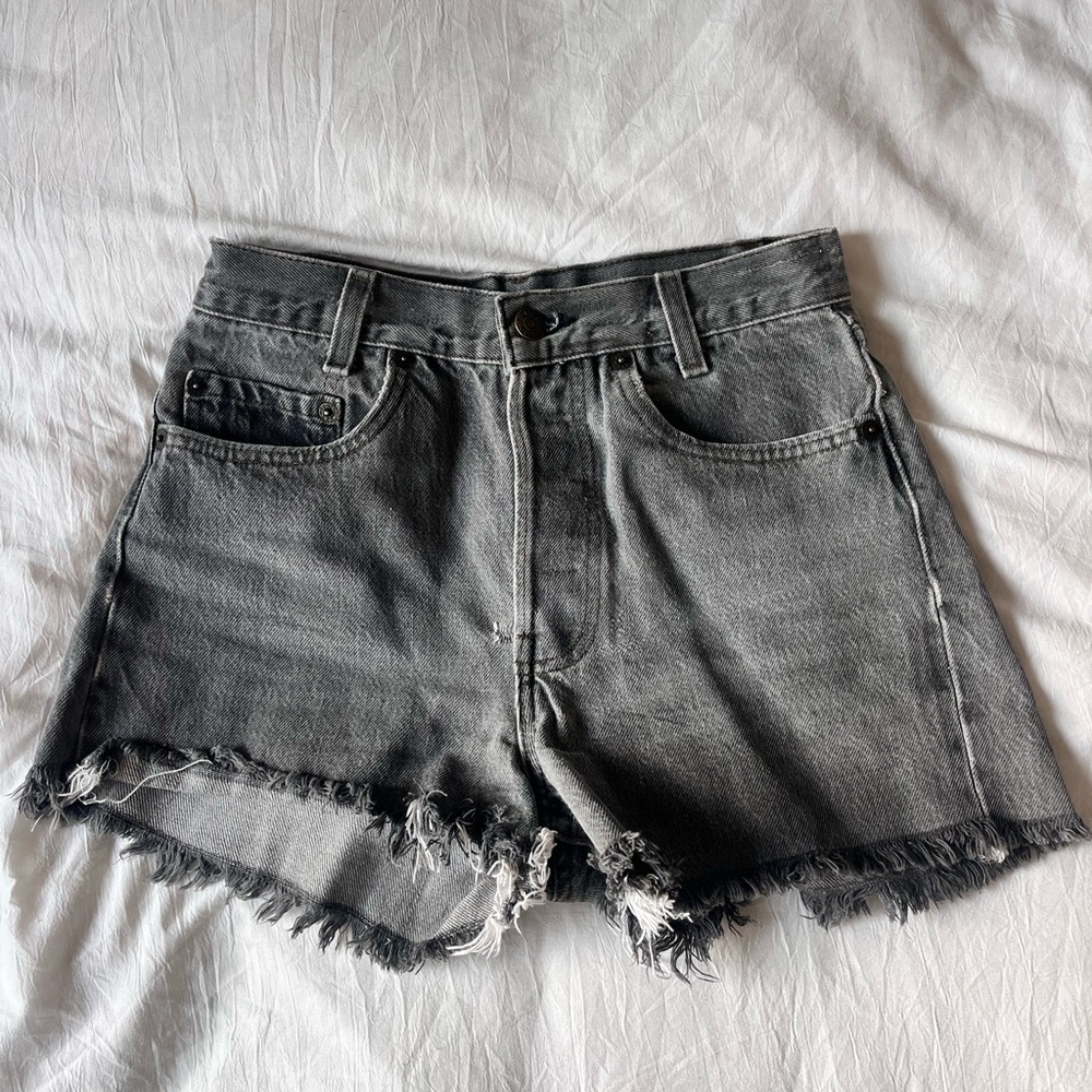Levi’s Black Denim Shorts